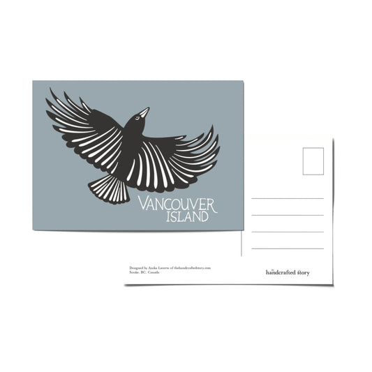 Postcard | Crow Vancouver Island