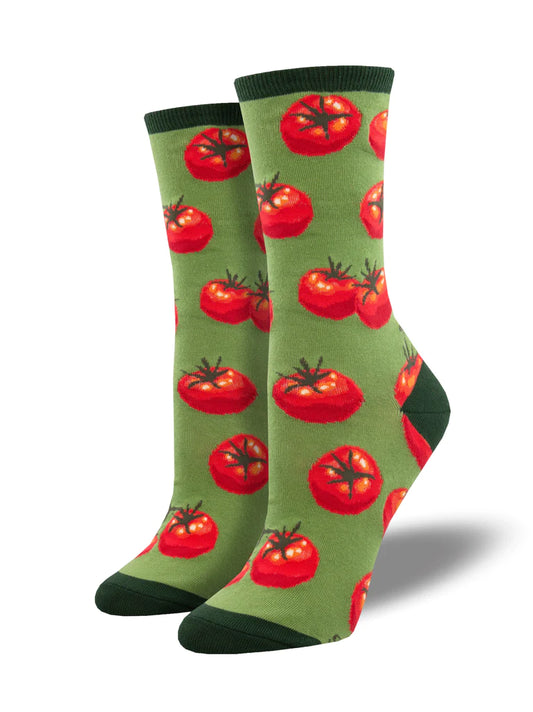 Ladies Socks | Toe-may-toes Green