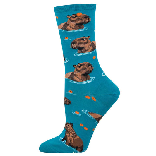 Ladies Socks | Capybara Chill