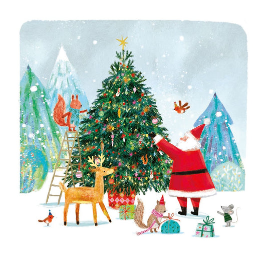 Santa's Tree | Boxed Cards