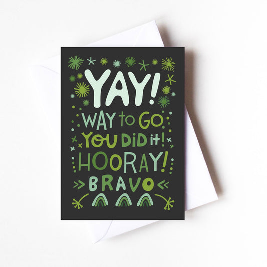 Yay! | Congratulations Card