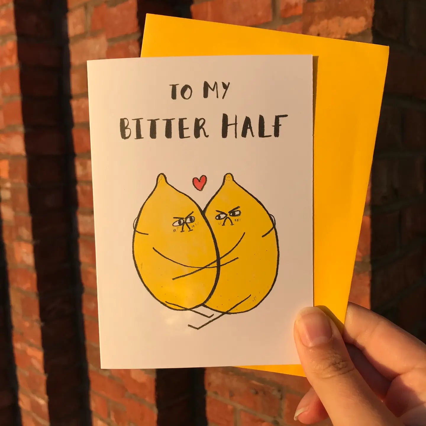 Bitter Half | Love + Anniversary Card