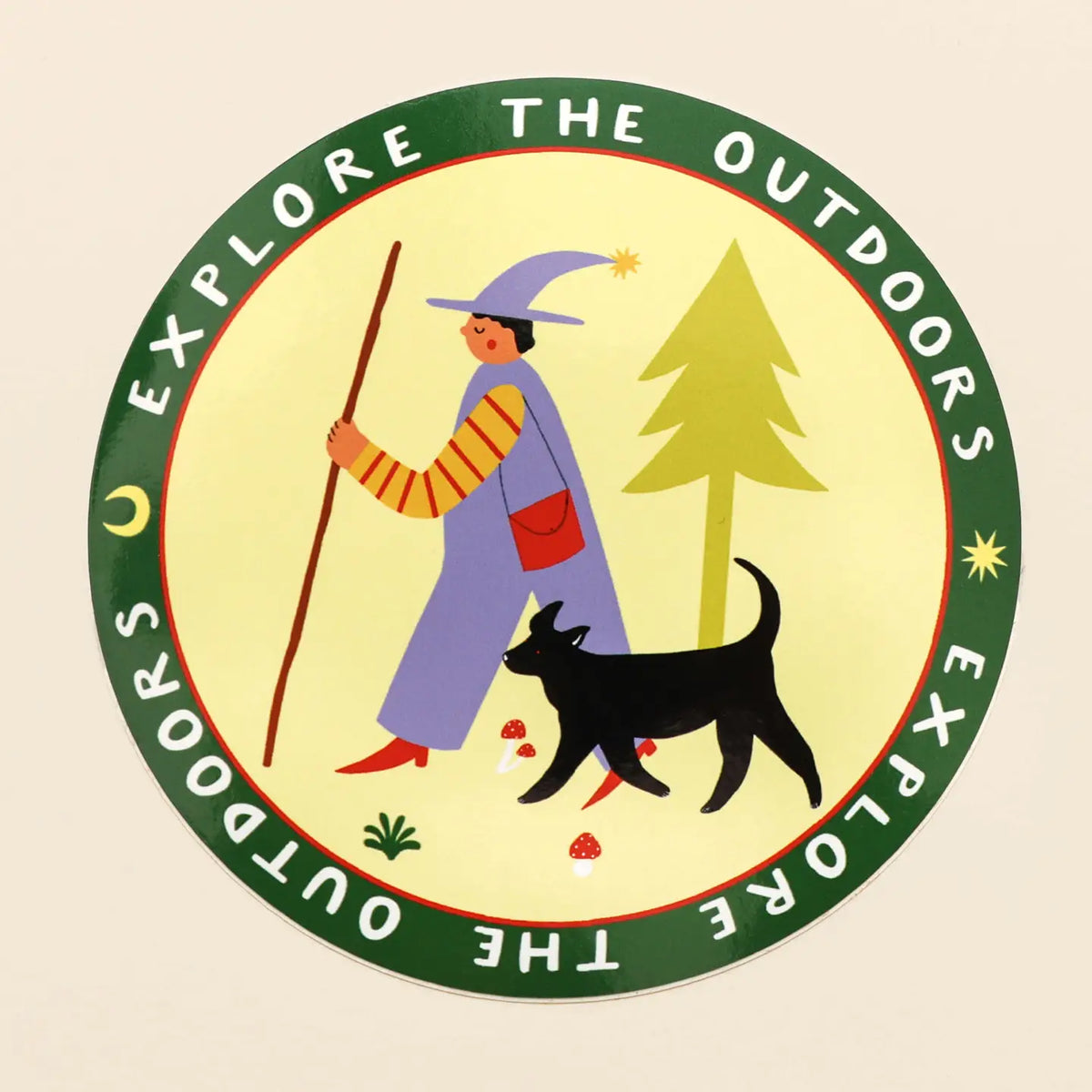 Explore the Outdoors Sticker