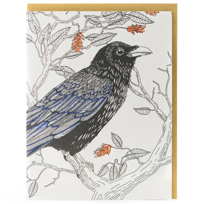 Common Raven | Blank Card