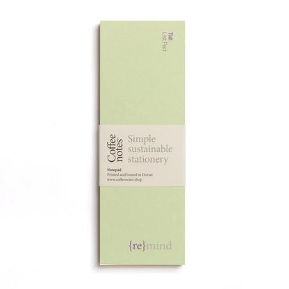 Coffeenotes List Pad | Assorted Colours