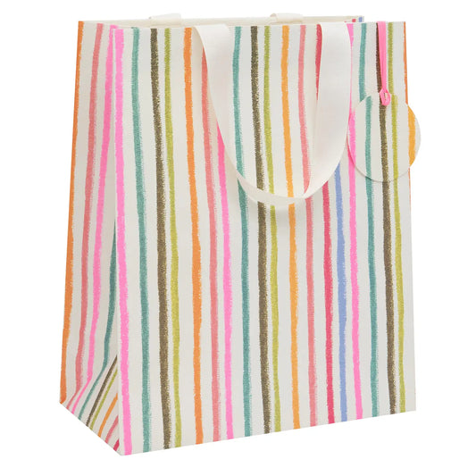 Gift Bag Large | Vertical Stripes