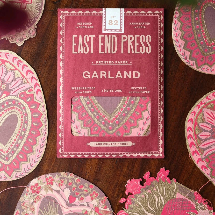 Sewn Garland | Saint Valentine - Warm Gift Shop