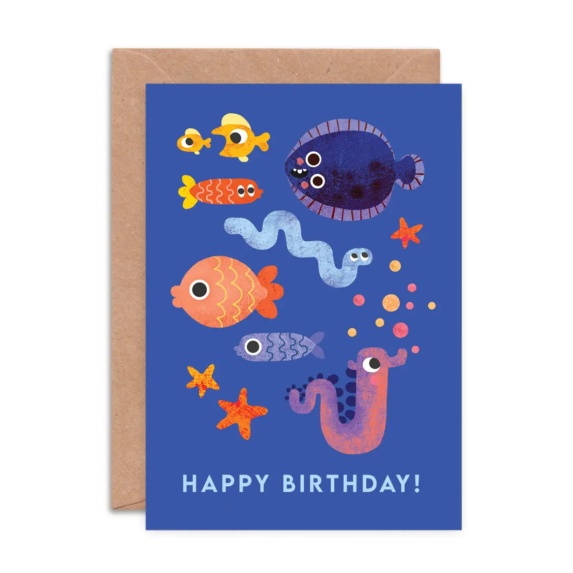 Fish Faces | Birthday Card