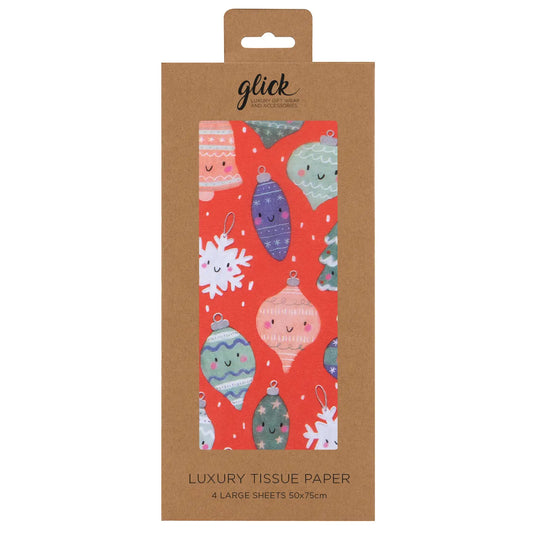 Tissue Paper Pack | Happy Baubles