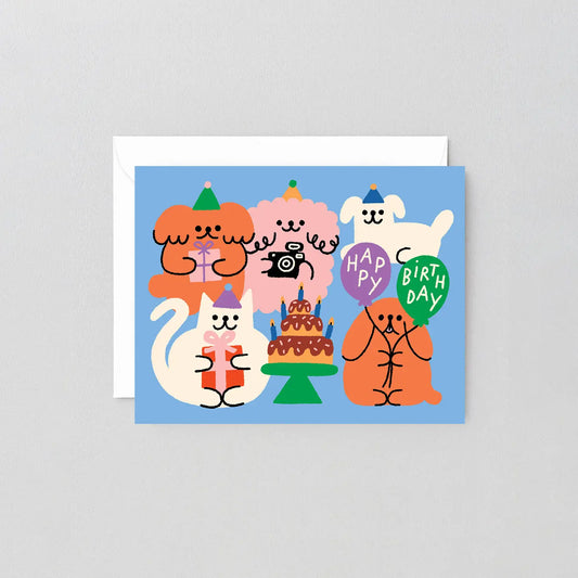 Animal Party | Birthday Card