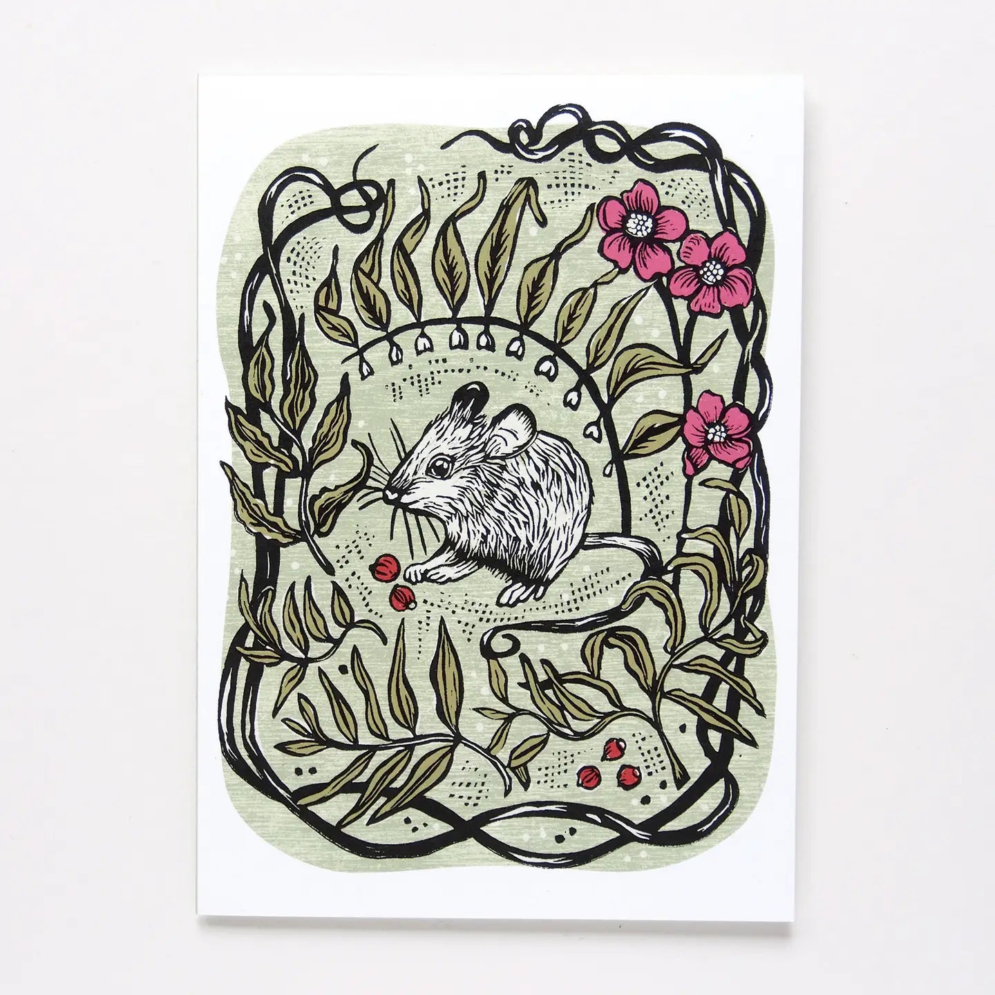 Garden Mouse | Blank Card