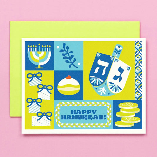 Blocks | Hanukkah Card