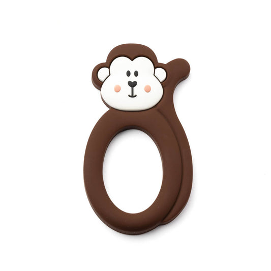 Brown Monkey Teether - Warm Gift Shop