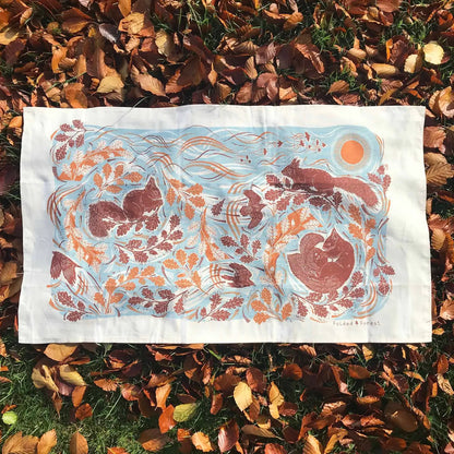 Squirrel | Cotton Tea Towel