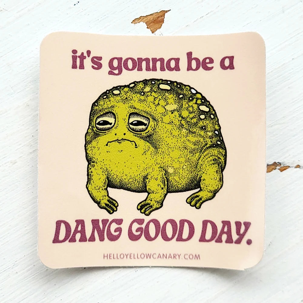 Good Day Froggo Sticker