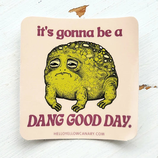 Good Day Froggo Sticker