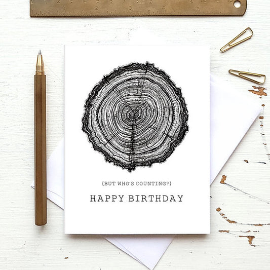 HBD Tree Ring | Birthday Card