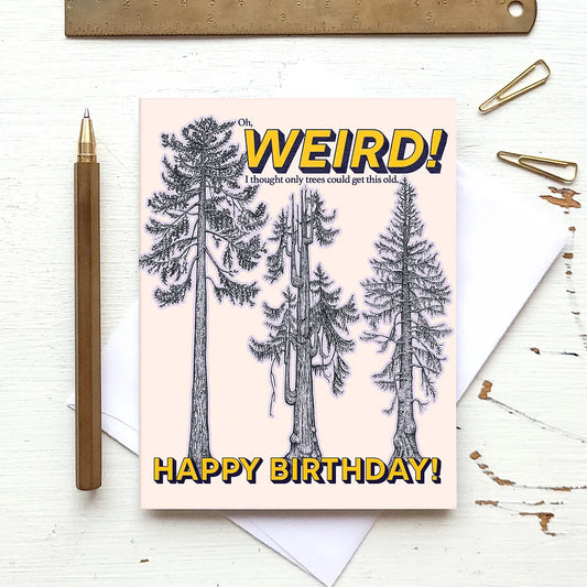 Weird Trees | Birthday Card