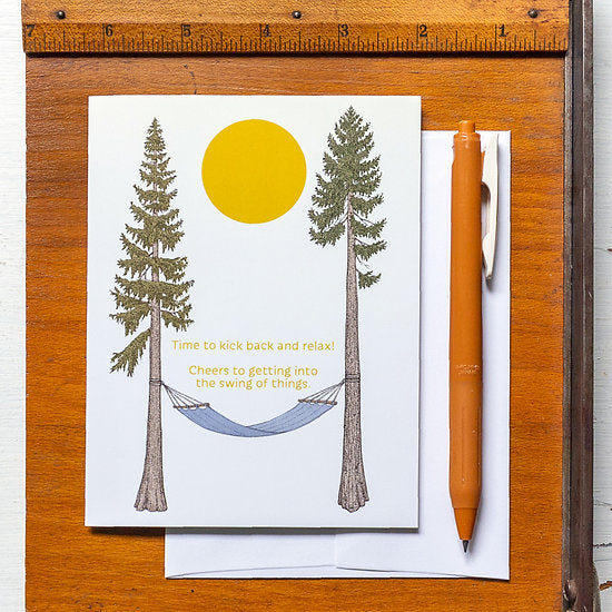 Swing of Things | Retirement Card