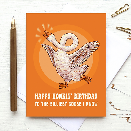Silly Goose | Birthday Card