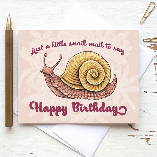 HBD Snail Mail | Birthday Card