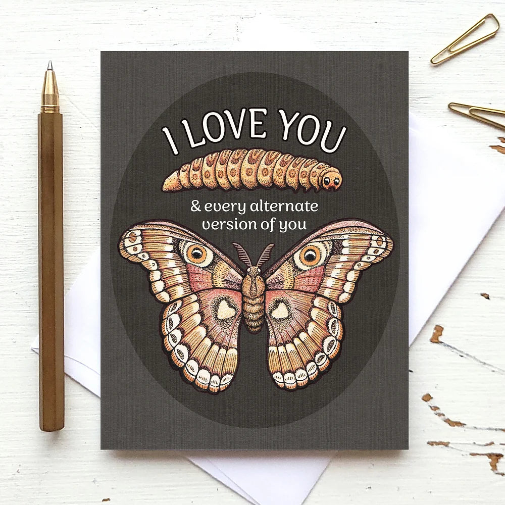 Moth Love | Love Card