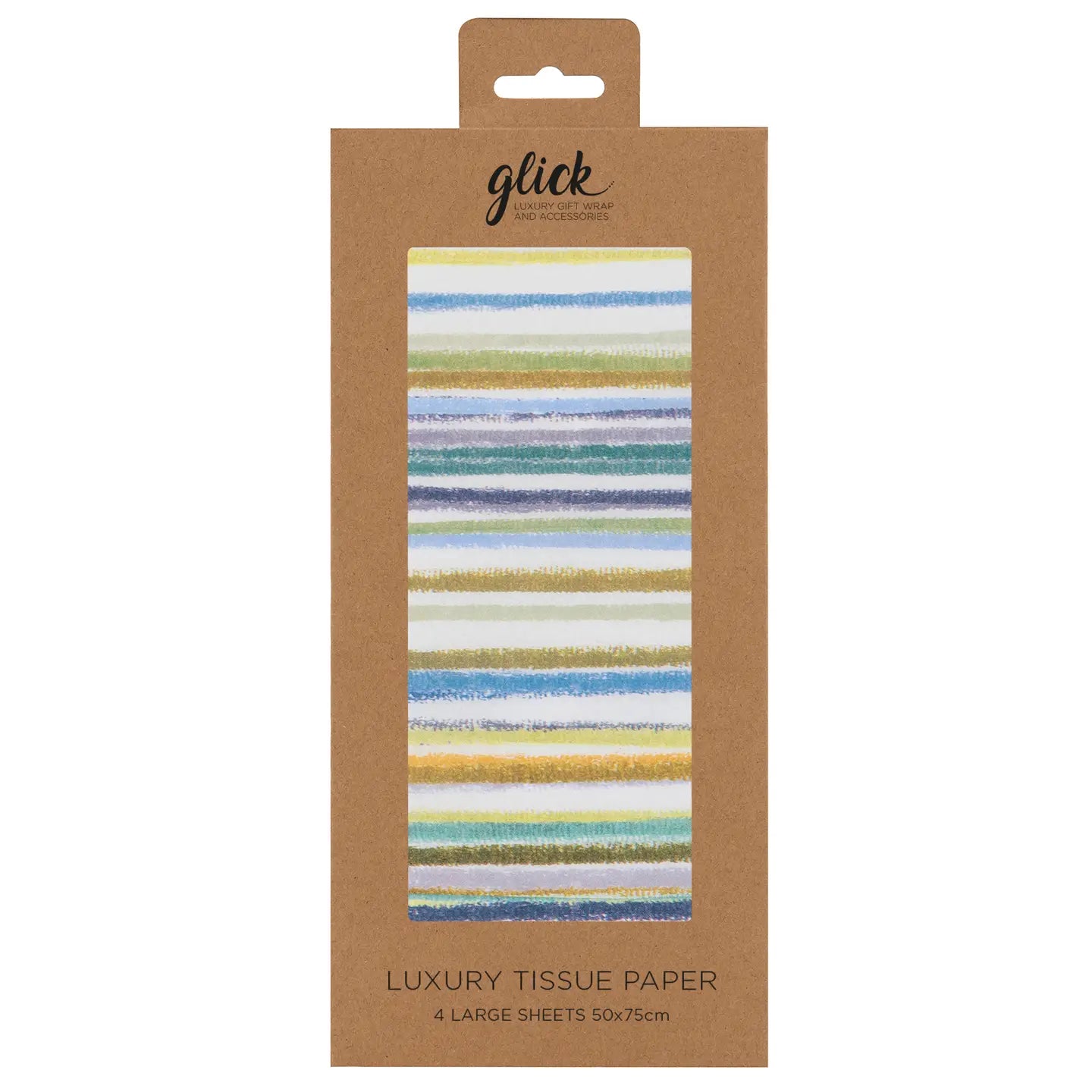 Tissue Paper Pack | Blue Stripe
