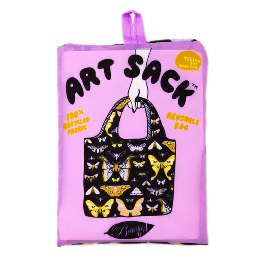 Art Sack Tote Bag | Moths