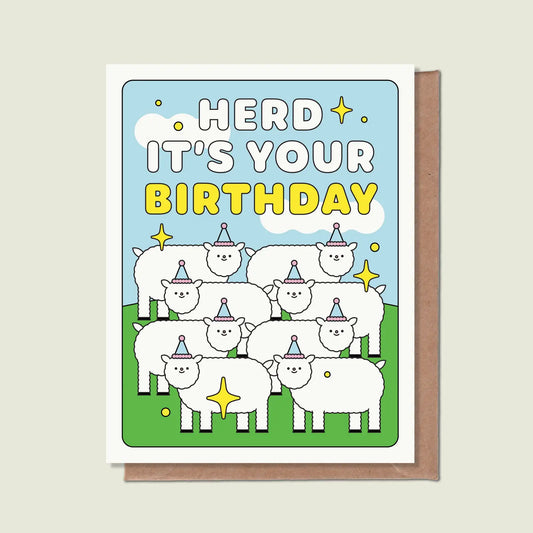 Herd It's Your Birthday | Birthday Card