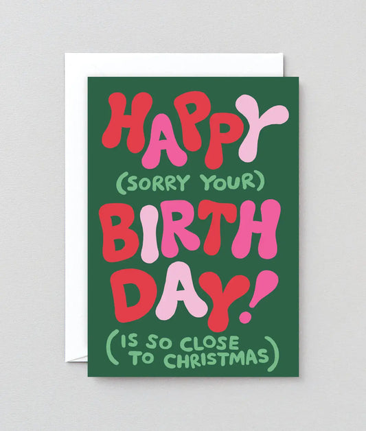 Close to Christmas | Birthday Card