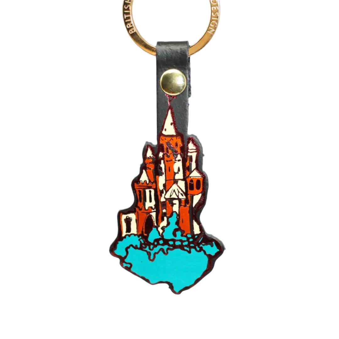 Castle Keychain | Black