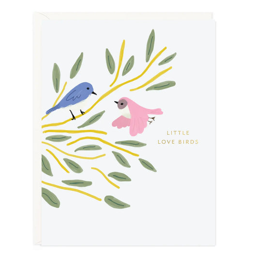 Little Love Birds | Wedding Card