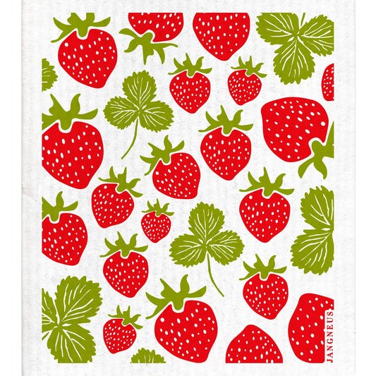 Swedish Dishcloth | Strawberries