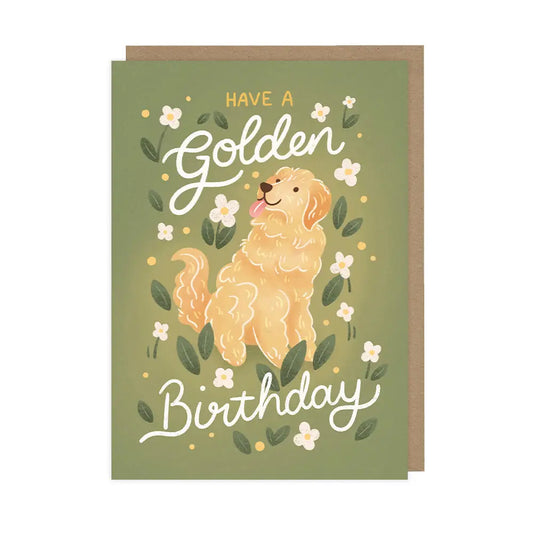 Golden | Birthday Card