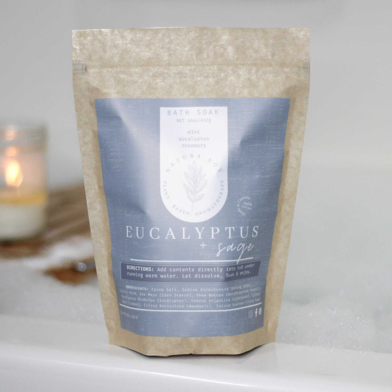 Eucalyptus Sage Bath Soak - Warm Gift Shop