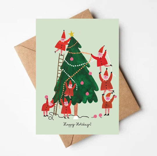 Little Helpers | Christmas Card