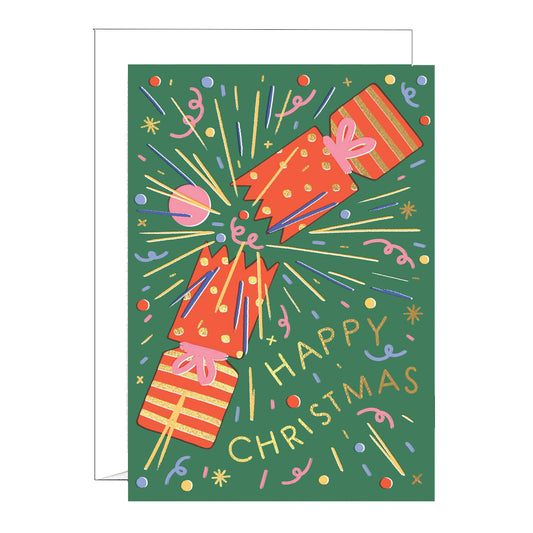 Happy Christmas Cracker | Christmas Card - Warm Gift Shop