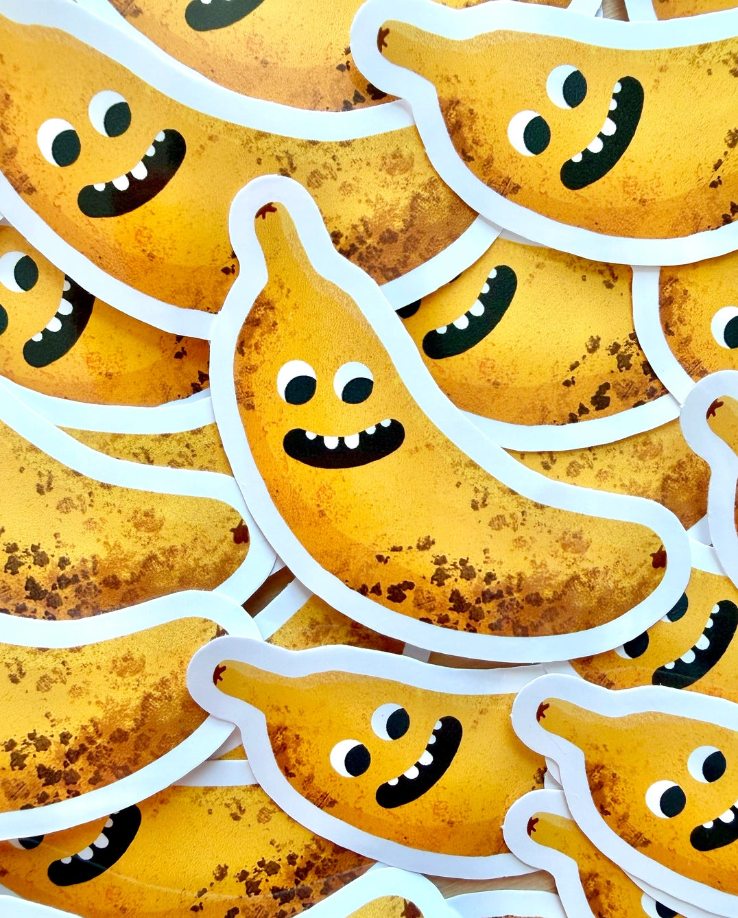 Banana Face Sticker