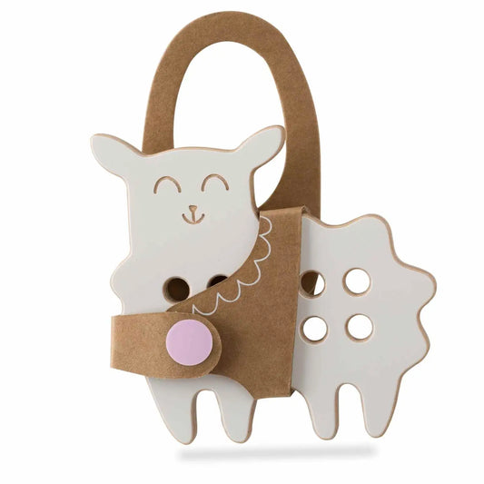 Small Wooden Lacing Toy | The Sheep