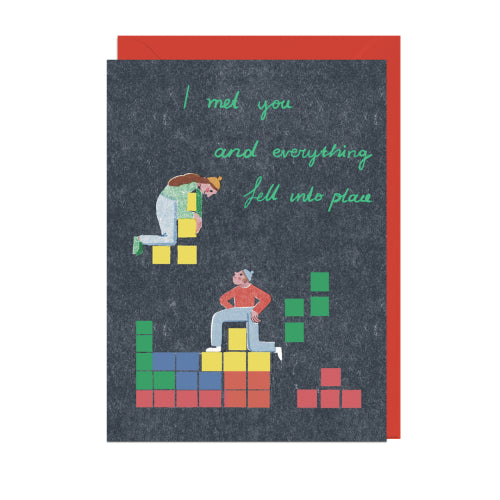Fell Into Place | Love Card - Warm Gift Shop