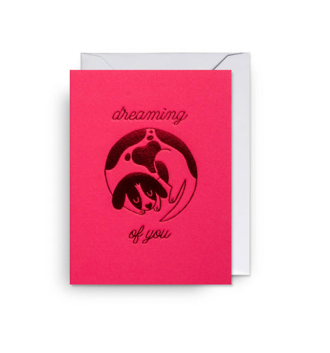 Dreaming Dog | Mini Love Card