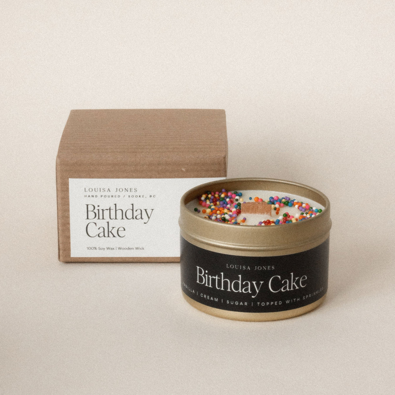 Birthday Cake 4oz Candle