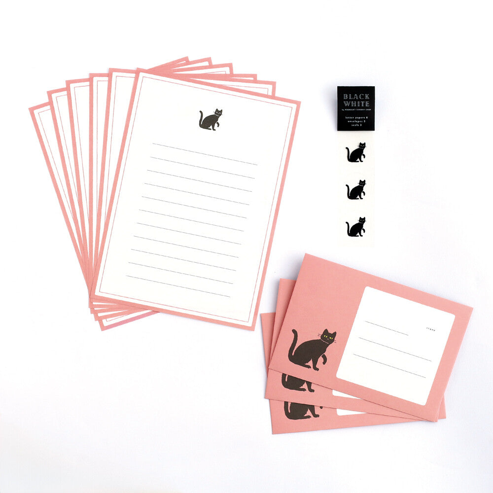 Letter Set | Black Cat