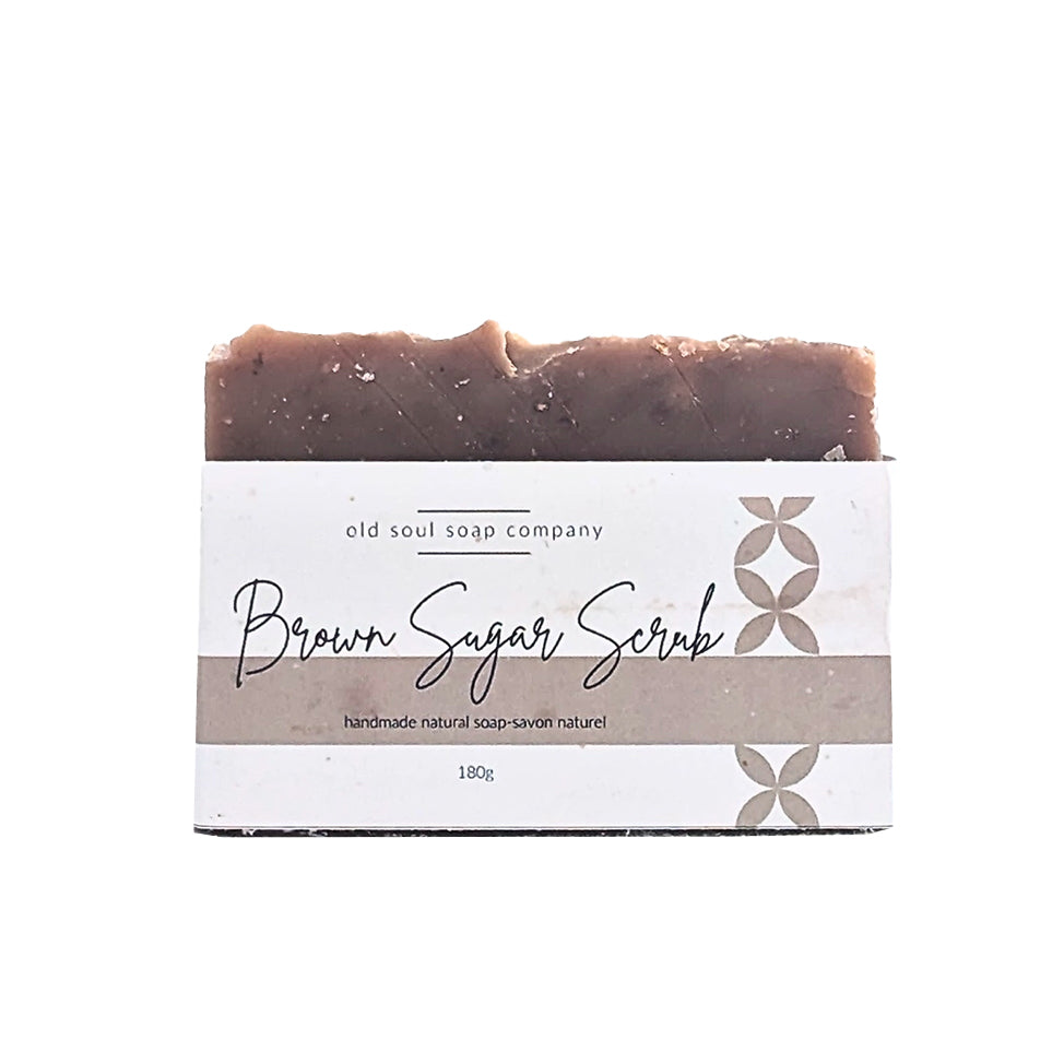 Old Soul Soap Co | Brown Sugar Scrub Soap - Warm Gift Shop