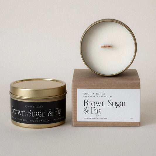 Brown Sugar + Fig 4oz Candle