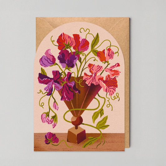 Sweetpeas | Blank Card