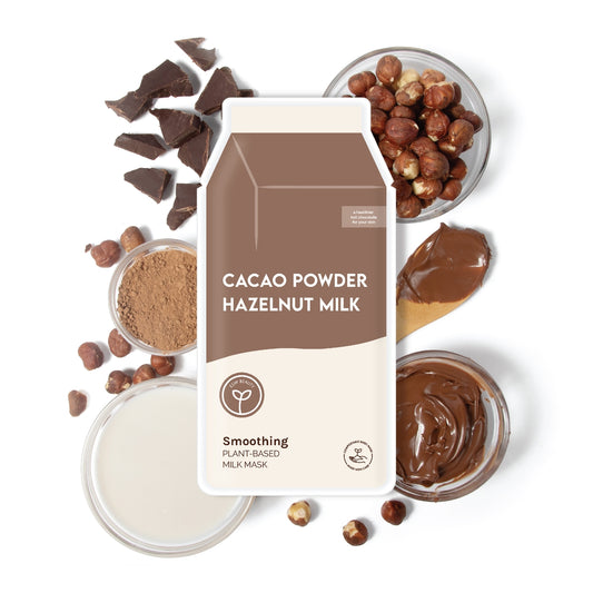 Cacao Powder Hazelnut Milk Smoothing Sheet Mask - Warm Gift Shop