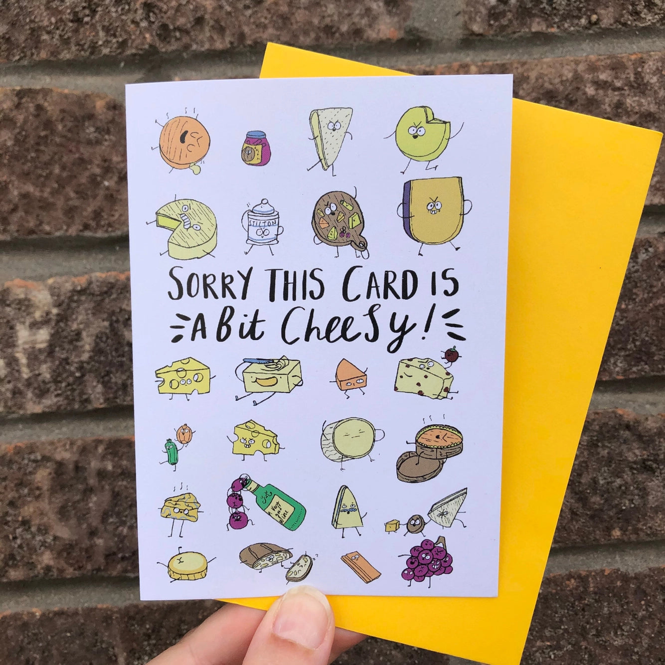 Cheesy Cheese | Birthday Card