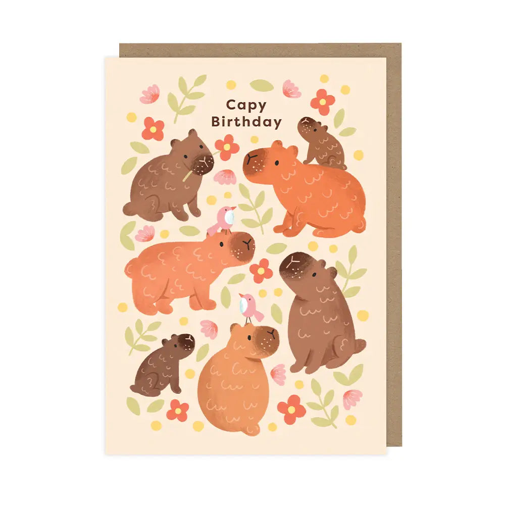 Capy Birthday | Birthday Card