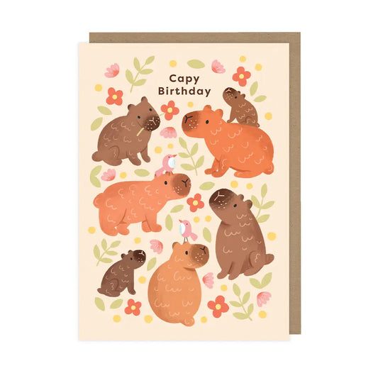 Capy Birthday | Birthday Card